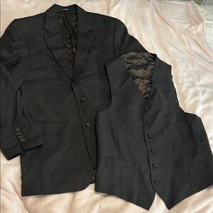 Ralph Lauren Men's Suit and Vest 42L